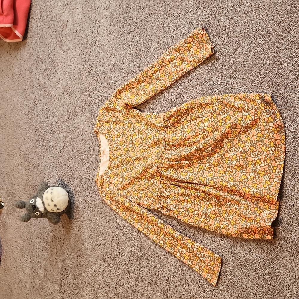Cat&jack long sleeves floral dress 👗 😍